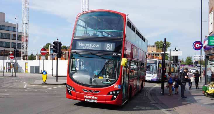 Metroline Volvo B9TL Wright VW1833